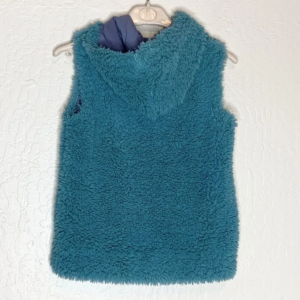 MINI BODEN  Green Fuzzy Teddy Bear Best Girls Size 9-10